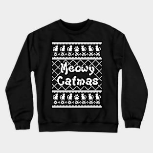 Meowy Catmas Crewneck Sweatshirt